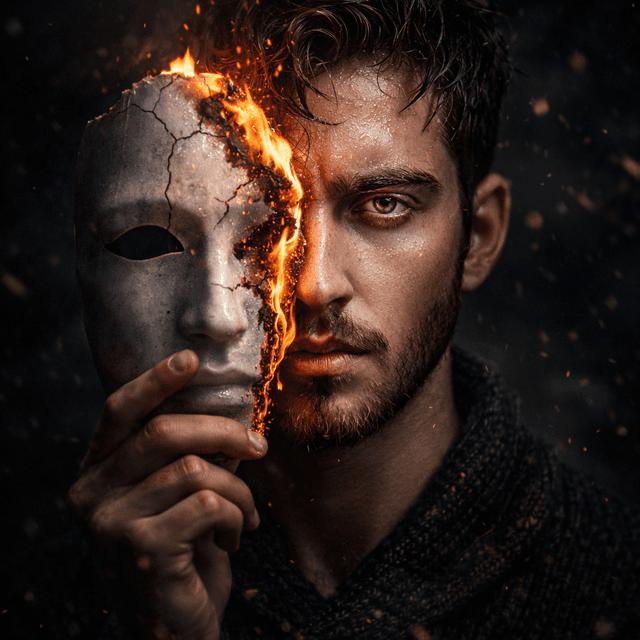 The Burning Mask