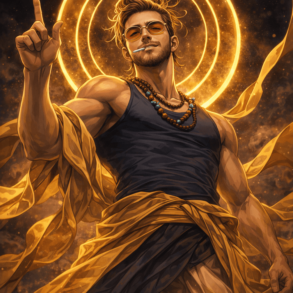 The Buddha of Defiance AI Avatar Style Example