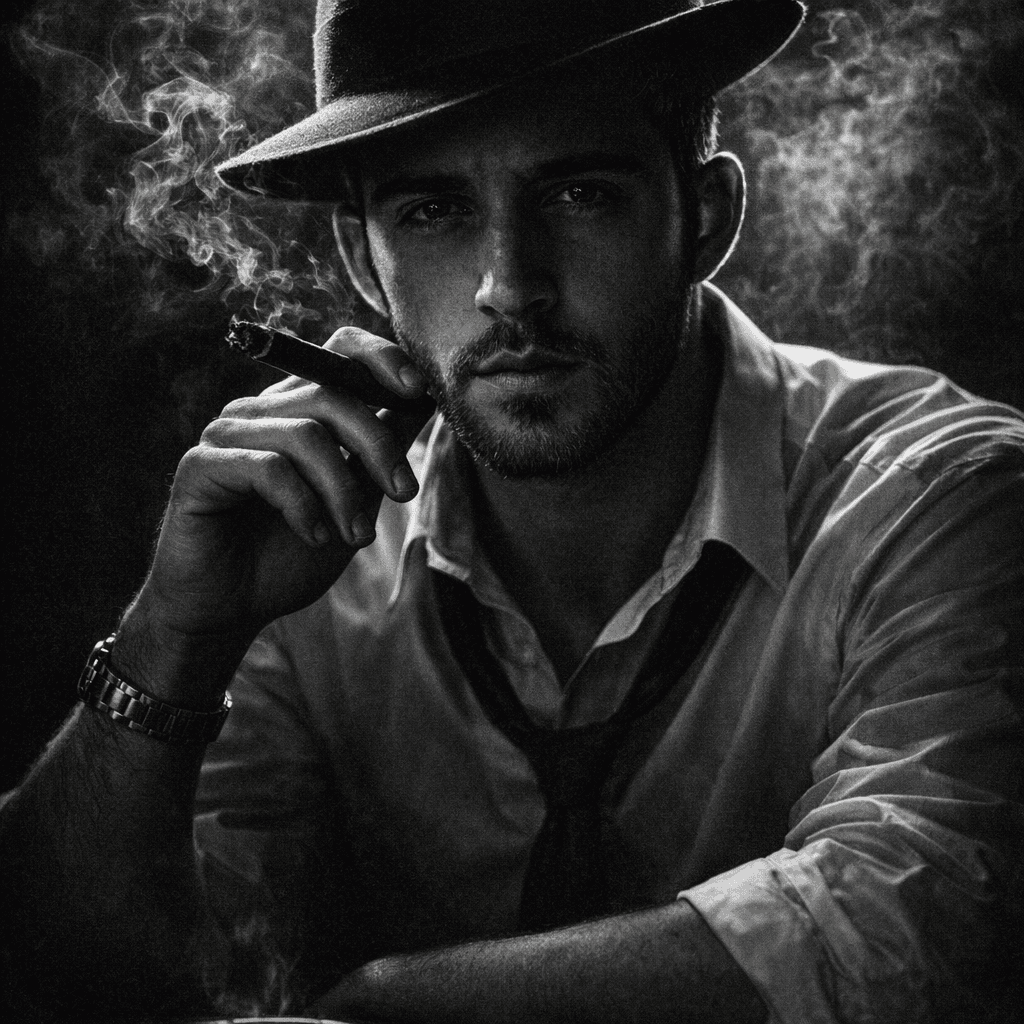 Chiaroscuro AI Avatar Style Example