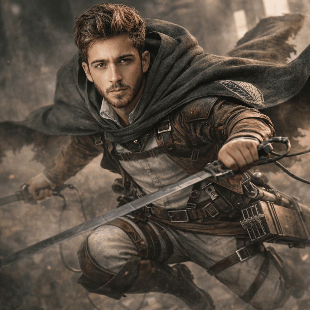 Survey Corps — Mid-Air Assault AI Avatar Style Example