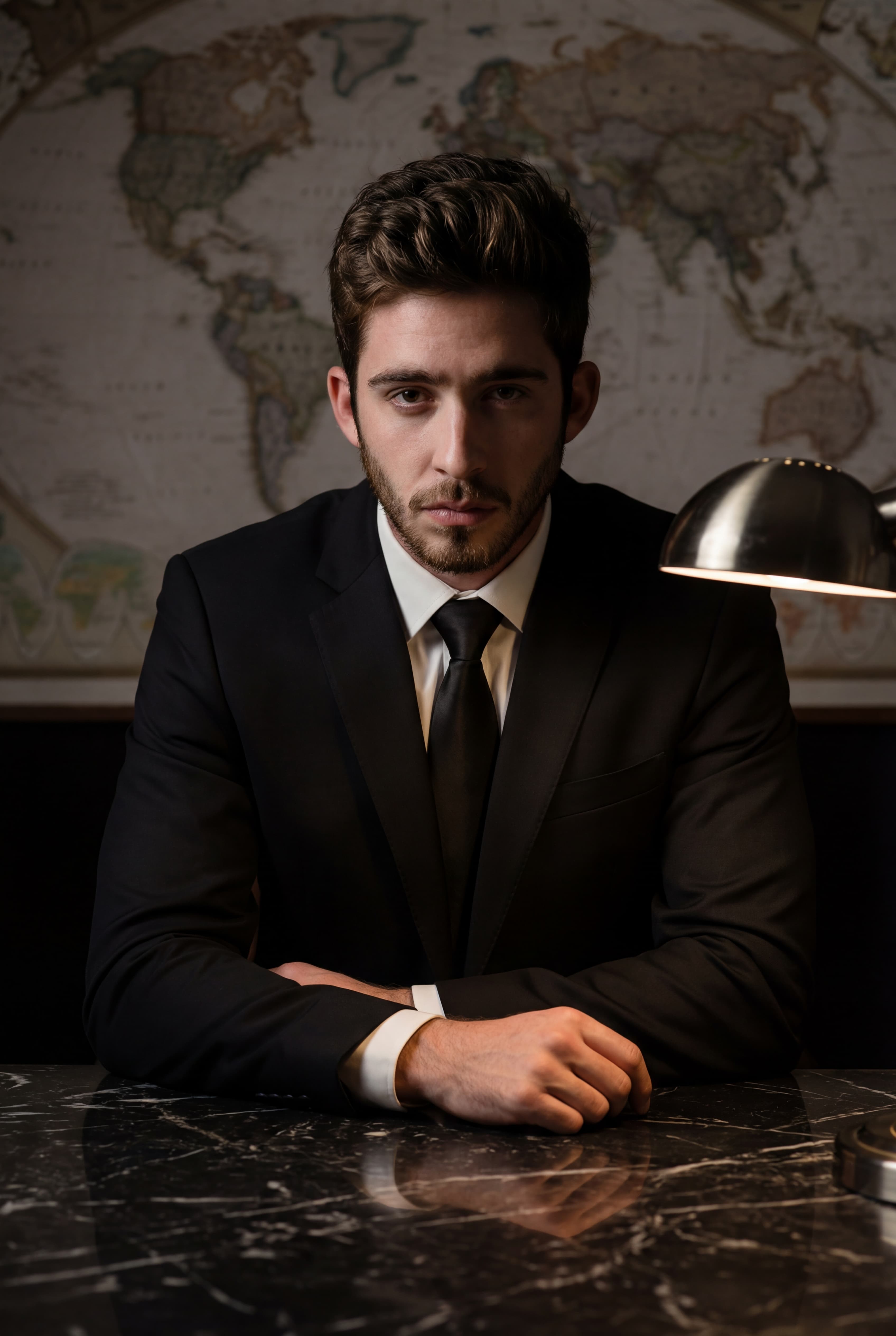 The Global Strategist AI Avatar Style Example